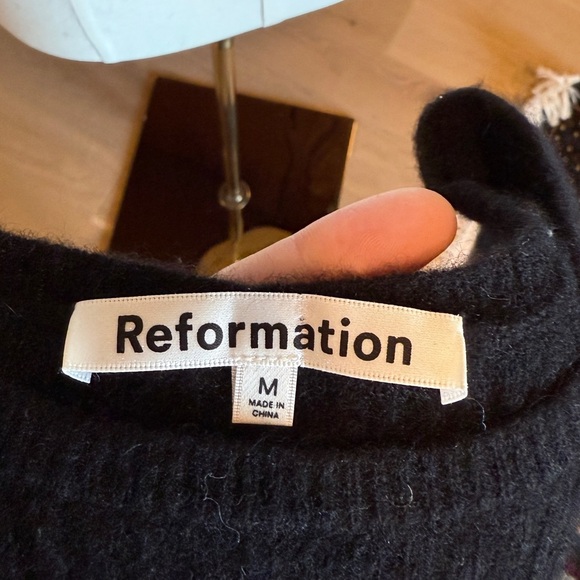 Reformation 100% Cashmere Dress. - Picture 4 of 5